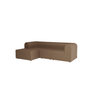 Montana Paradigm 3-seters sofa med puff venstre HE0242-Hero242