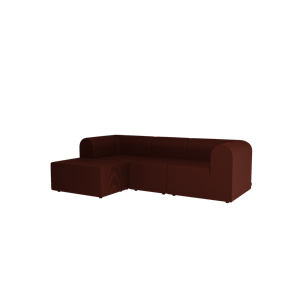 Montana Paradigm 3-seters sofa med puff venstre N61300-Nobel61300