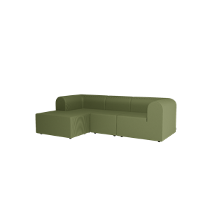 Montana Paradigm 3-seters sofa med puff venstre N68303-Nobel68303