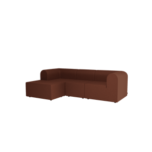 Montana Paradigm 3-seters sofa med puff venstre R346-Remix346