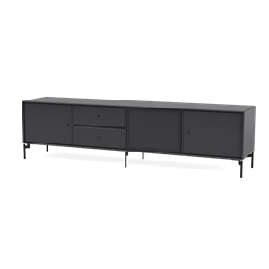 Montana Selection OCTAVE VIII TV-benk 04-Antrasitt/03- Sort