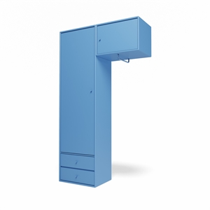 Montana Selection Attire II garderobe med hengestang 154-Azure