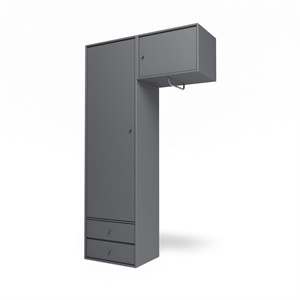 Montana Selection Attire II Garderobe med hengestang 36-Kullfarget