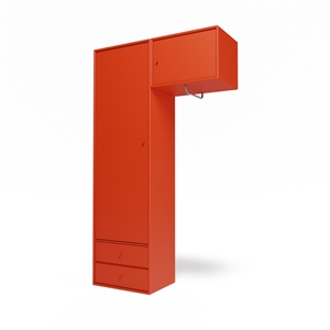 Montana Selection Attire II Garderobe med hengestang 145-Nype