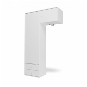 Montana Selection Attire II Garderobe med Hengestang 38-Snø