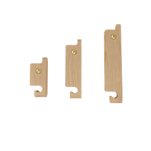Andersen Furniture Multikleshengere 3 Stk. Eik