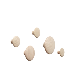 Muuto Dots Kleskroker Tre Eik 5 Stk.