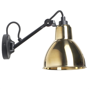 Lampe Gras N104 Vegglampe Svart/ Messing – DCWéditions