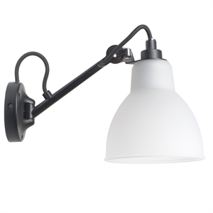 Lampe Gras N104 Vegglampe Svart/ Polykarbonat – DCWéditions