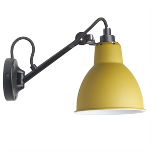 Lampe Gras N104 Vegglampe Sort/ Gul – DCWéditions