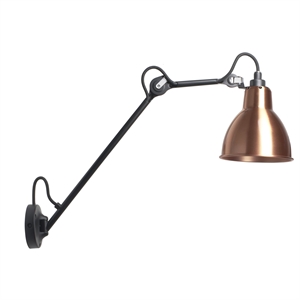Lampe Gras N122 Vegglampe Svart/ Kobber – DCWéditions