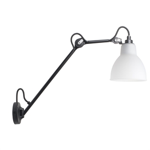 Lampe Gras N122 Vegglampe Svart/ Polykarbonat – DCWéditions