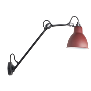 Lampe Gras N122 Vegglampe Svart/ Rød – DCWéditions