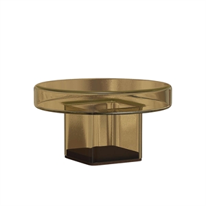 NORR11 Naked Salongbord H30 Amber/glass