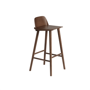 Muuto Nerd Barkrakk Brun H75