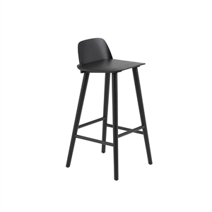 Muuto Nerd Barkrakk Sort H75