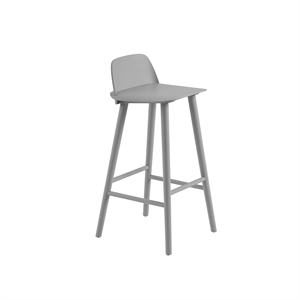 Muuto Nerd Barkrakk Grå H75