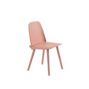 Muuto Nerd Spisestuestol Brun Rosa