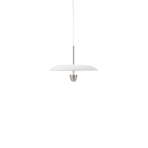 New Works Kantarell Taklampe Ø55 Aluminium/ Hvit