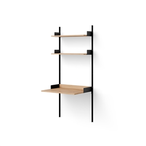 New Works Studiebokhylle 1900 Eik/ Sort