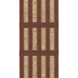 Woodnotes New York-teppe 200x300 Papirgarn/ Rødbrun/naturlig