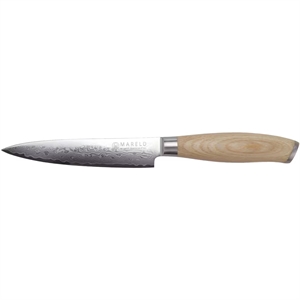 Mareld Akio japansk universalkniv 13 cm lyst tre
