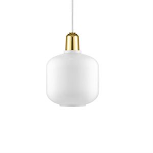 Normann Copenhagen Amp Taklampe Liten Hvit/Messing