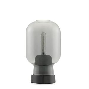 Normann Copenhagen Amp Bordlampe Røykfarget/Sort