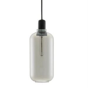 Normann Copenhagen Amp Taklampe Stor Røykfarget/Sort