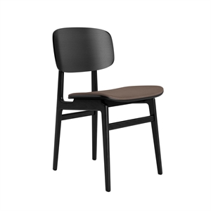 NORR11 NY11 Spisestol Sort/Mørkebrun 21001