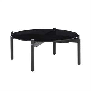 Wendelbo Notch Rundt Salongbord Medium Sort