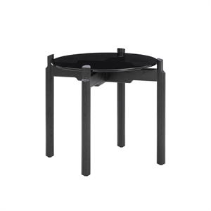 Wendelbo Notch Rundt Sidebord Liten Sort