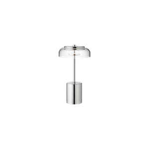 Nuura Blossi Bærbar Lampe Mini Krom/ Klar