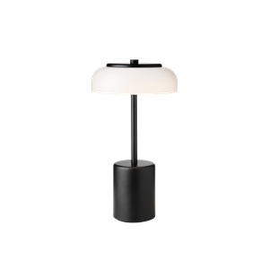 Nuura Blossi Bærbar Lampe Mini Sort/ Opal