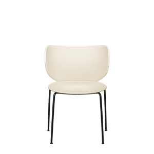 Moooi Hana Spisestol Utrukket Sett med 2 Oyster Hvit/ Sort Stabelbar