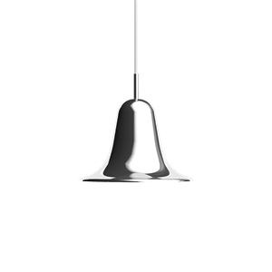 Verner Panton Pantop Taklampe Ø23 Krom