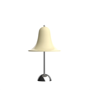 Verner Panton Pantop Bærbar Lampe Krem Hvit