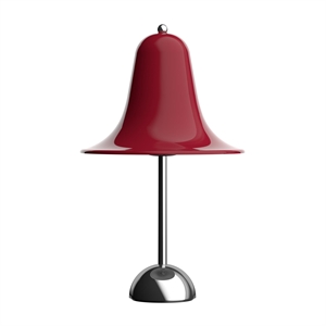 Verner Panton Pantop Bordlampe Ø23 Kirsebærrød