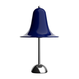 Verner Panton Pantop Bordlampe Ø23 Nattblå
