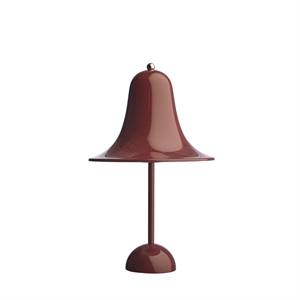 Verpan Pantop Bordlampe Ø23 cm Burgunder