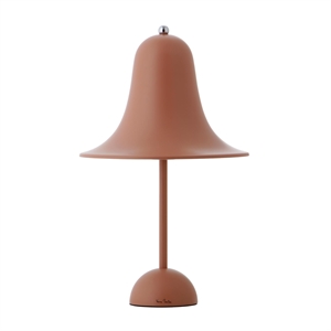 Verpan Pantop Bordlampe Ø23 cm Matt Terracotta