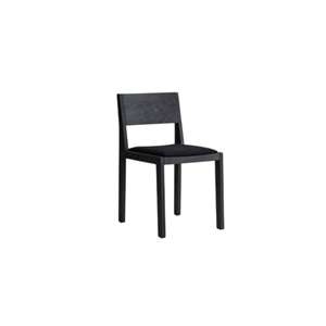 Vaarnii 016 Maasto Spisestuestol Polstret Sort Svart /Fikantet 0194
