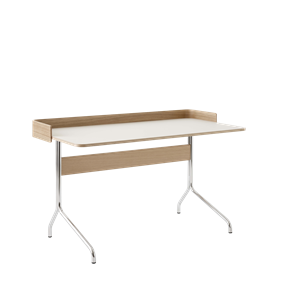 &Tradition Pavilion AV17 skrivebord sopp/eik/ Krom