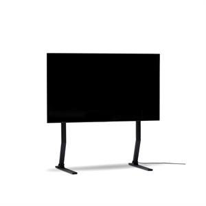 Bendy TV-stativ i Kullfarget Stål