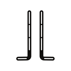 Pedestal Soundbar-brakett Brakett for TV Kullgrå