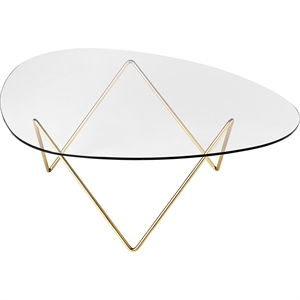 GUBI Pedrera Salongbord Messing