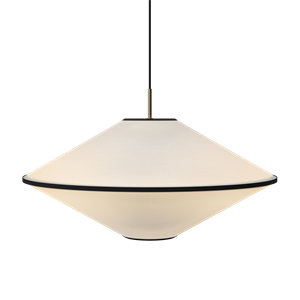 Edgeform Taft Taklampe Ø65 Sort/ Off-White