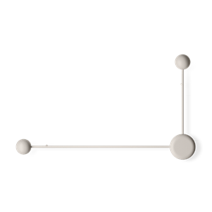 Vibia Pin Vegglampe 1694 On/Off Off-White