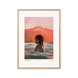 Peléton Rosa Bølger 70x100 Plakat