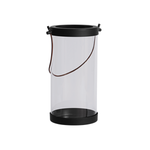 Andersen Furniture Pipe Lantern Glass/ Metall